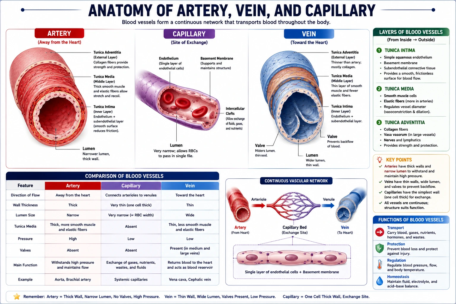 Blood Vessel Structure