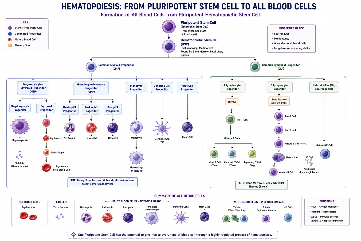Haematopoiesis – Blood Cell Lineages